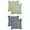Green-2/Grey-2, variant on Unique Bargains 4 Pack Shaggy Plush Throw Pillow Covers Soft Couch Pillow Covers Set Green-2/Khaki-2 20" x 20"