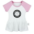 thumbnail image 1 of Certified Milk Tester Funny Dresses For Baby, Newborn Babies Skirts, Infant Princess Dress, 0-24M Kids Graphic Clothes (Pink Raglan Dresses, 6-12 Months), 1 of 4