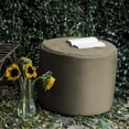 thumbnail image 2 of Jaxx Pouf d'Extérieur à Ressorts, Taupe, 2 of 3