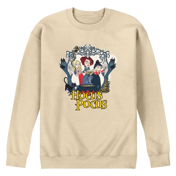 Hocus Pocus - Tonight We Fly - Men's Crew Fleece Sweatshirt