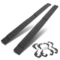 DNA Motoring For 07-19 Silverado Sierra Crew Cab Black 6" Running Board Side Step Nerf Bar