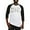 Black/White, variant on CafePress - Neko Atsume Baseball Jersey - Cotton Baseball Jersey, 3/4 Raglan Sleeve Shirt