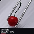thumbnail image 4 of Palillos de metal reutilizables, 5 pares de palillos de acero inoxidable, ligeros, antideslizantes, juego de regalo, 4 of 5
