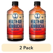 (2 pack) Health-Ade Pink Lady Apple Kombucha, 16 fl oz