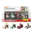 thumbnail image 1 of Vehículos de Juguete Hot Wheels Mario Kart 4 piezas Peach, Rosalina, Mario, Luigi, 1 of 4