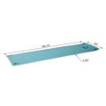 thumbnail image 4 of HOMCOM 17‘ x 5‘ Floating Water Mat  3-Layer Swimming Pool Float Ultimate Super-Sized Portable Foam Raft  Thick and Durable Water Activities Mat for Lake  Oceans, 4 of 5