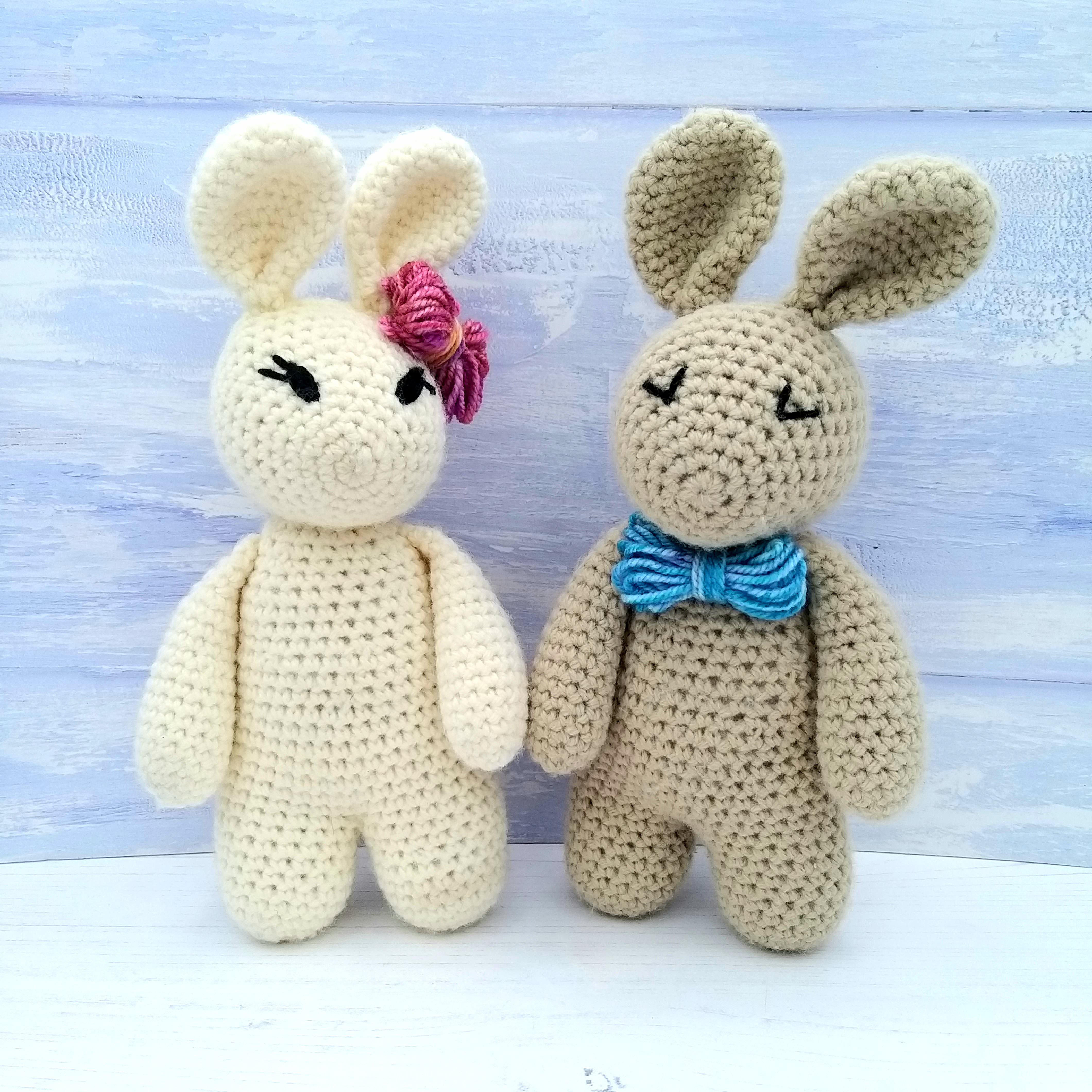 Crochet Beginners Kit Arthur & Betsy Bunny Luxury Complete Beginner Craft Kit