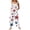 Red(American Flag Stars), variant on Iaqnaocc 4th Of July Outfits for Women Independence Day American Flag Stars Sleeveless Wide Leg Womens Jumpsuit Summer Adjustable Strap Plus Size Red White and Blue Jumpsuits Overalls Blue M