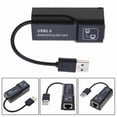 thumbnail image 3 of Zecic USB to Ethernet Adapter USB 2.0 to Ethernet LAN Networking Adapter 100Mbps RJ45, 3 of 7