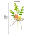 thumbnail image 2 of zhangmingg Design de Découpe d'Œufs de Pâques Arrangement de Verdure pour Intérieur Maison, 2 of 5