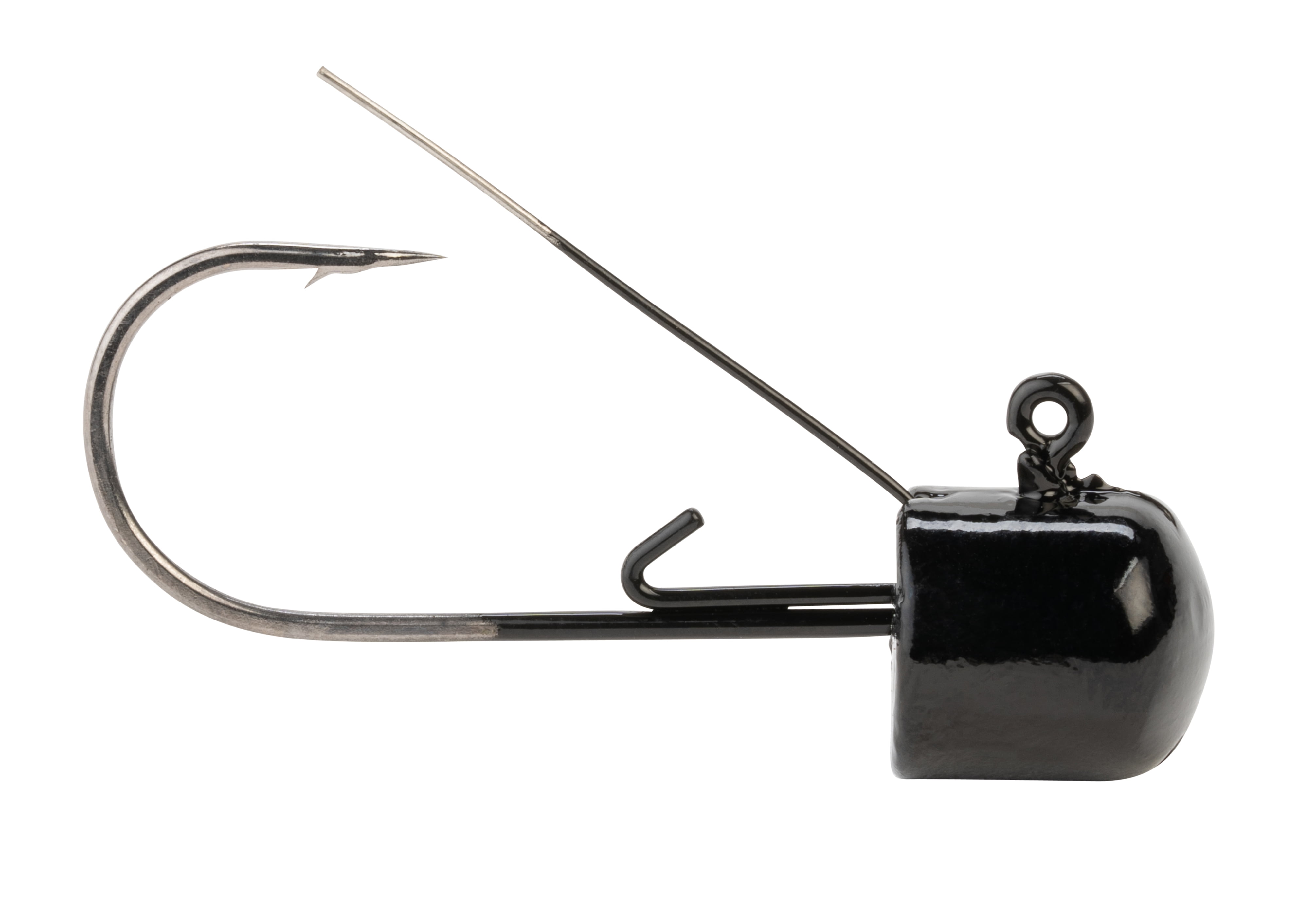 Lunkerhunt - Weedless Mushroom Head Jig - Black - 1/4 oz