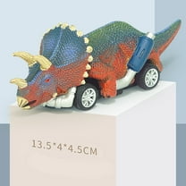 Toy Clearance Under $10 Gifts Pull Back Vehicles Toys For 3-9 Year Old Age Boys&Girls Dinosaur Cars As Shown-A
