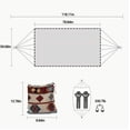 thumbnail image 2 of Hamac Macramé avec Franges, Hamac Double Portable pour 2 Personnes, Capacité de 330 lbs, 2 of 5