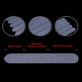 thumbnail image 4 of 5PCS Belt Buckle Holes Templates Translucent PVC Leather Belt Punching Template for 25 30 35 38 40mm, 4 of 8