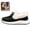 Black, variant on Womens Platform Moccasins Bow Decor Warm Slip On Ankle Boots Thick Sole Casual Winter Shoes for Daily Outdoor Wear