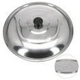 thumbnail image 6 of 32Cm Stainless Steel Pot Lid Heightening Thickening Wok Steamer Electric Stainless Steel Lid Saucepan Wok Frying Milk Pan, 6 of 9