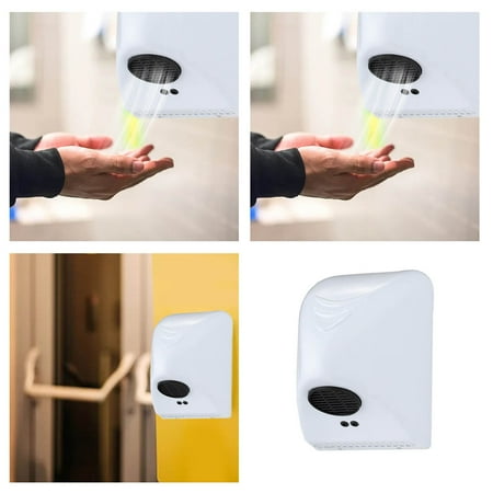 

TWCTUWEN Useful Hotel Automatic Infared Sensor Hand Dryer Bathroom Hands Drying Device Small Drills Cordless Rechargeable Drill Desarmador Electrico Small Cordless Drill Portable Drill Screwdriver