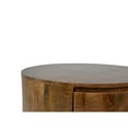 thumbnail image 2 of Christa 2-Drawer 30" Round Coffee Table - Chestnut, 2 of 6