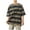 Blue, variant on Jalioing Men's Striped Short Sleeve T Shirt Vintage Casual Crew Neck Loose Tees Tops Summer Shirts Streetwear