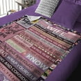 thumbnail image 4 of Wife Gifts Blanket, Christmas & Birthday Gift for Wife, Mother's Day Present - Throw Blanket, 4 of 7