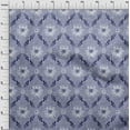 thumbnail image 4 of oneOone Silk Tabby Dusty Blue Fabric Floral Diy Clothing Quilting Fabric Print Fabric By Yard 42 Inch Wide, 4 of 4