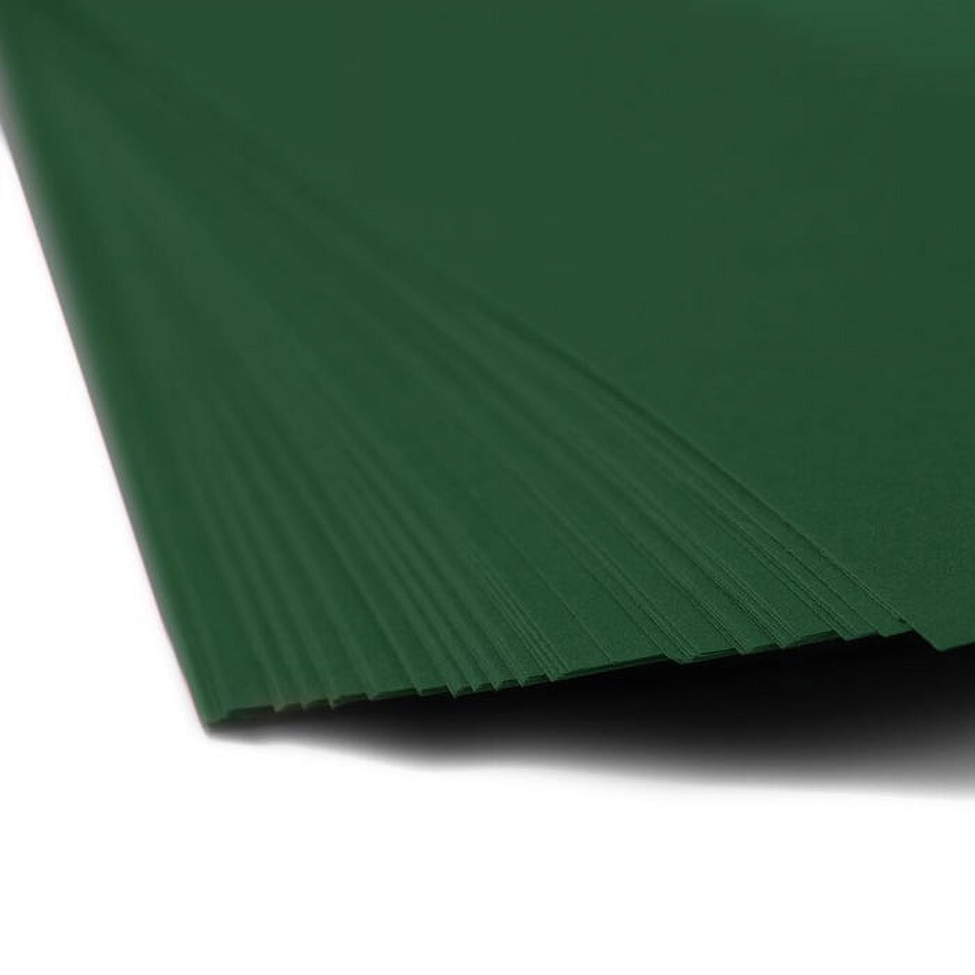 JAM Paper Solid Colors, 8 1/2 x 11, Dark Green, 32lb, 2 packs of 50