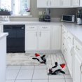 thumbnail image 4 of Kitchen Rug Mat Christmas Cow Snowflake Wooden, Set of 2, Anti-Fatigue Non-Skid Washable Kitchen Runner Rugs, Farmhouse Rustic Wood Soft Comfort Rug for Kitchen, Floor Home, Front of Sink, Laundry, 4 of 6