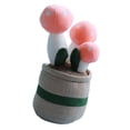 thumbnail image 2 of Bonito juguete de peluche de seta, regalo, almohada corporal creativa, dibujos animados, planta en maceta suave, Rosado Sharpla Juguetes de peluche de hongos, 2 of 4