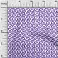 thumbnail image 2 of oneOone Cotton Poplin Purplish Blue Fabric Block Quilting Supplies Print Sewing Fabric By The Yard 56 Inch Wide-IQ, 2 of 5