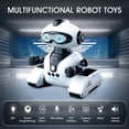 thumbnail image 3 of Juguetes para niños, juguetes robot de control remoto de 2,4 Ghz con música y ojos LED para niños/niñas, juguetes RC regalo para niños de 3 a 12 años, adolescentes para cumpleaños, Halloween, Navidad, 3 of 3