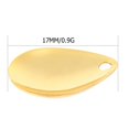 thumbnail image 4 of 20 piezas LUSHAZER Ruido Lentejuelas Spinner Cebos Aleación de Zinc Señuelo de pesca 17mm, 4 of 6