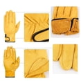 thumbnail image 5 of Gants de Protection en Cuir pour Escalade Sportive, Conduite, Meulage, Soudure, Gants Polyvalents, 5 of 5