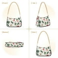 thumbnail image 7 of FORMRS Womens Shoulder Bag with Chain Strap Clutch Purse Cute Tote Handbag, White Christmas Holly, 7 of 7