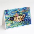 thumbnail image 1 of Corgi Tuckered Out Cartes de Vœux & Enveloppes - Lot de 8, 1 of 1
