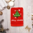 thumbnail image 5 of Large Christmas Hand Towels, 29.13" x 13.39" Embroidered Cotton Christmas Bathroom Towels Decorative Dish Washcloth Soft Absorbent Drying Kitchen Towels for Home Cleaning Holiday Decor, 5 of 7