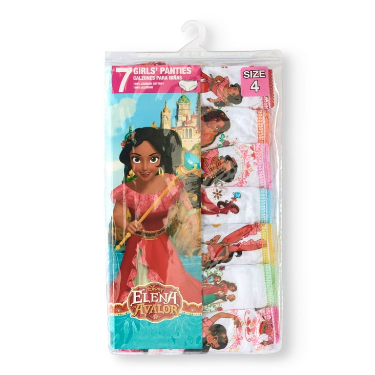パンツ elena Disney Elena Of Avalor, Girls Underwear, 7 Pack Panties (Little