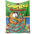 thumbnail image 1 of Manta SANMU de franela suave para árbol de Navidad Garfield, 300 g, 1 of 4