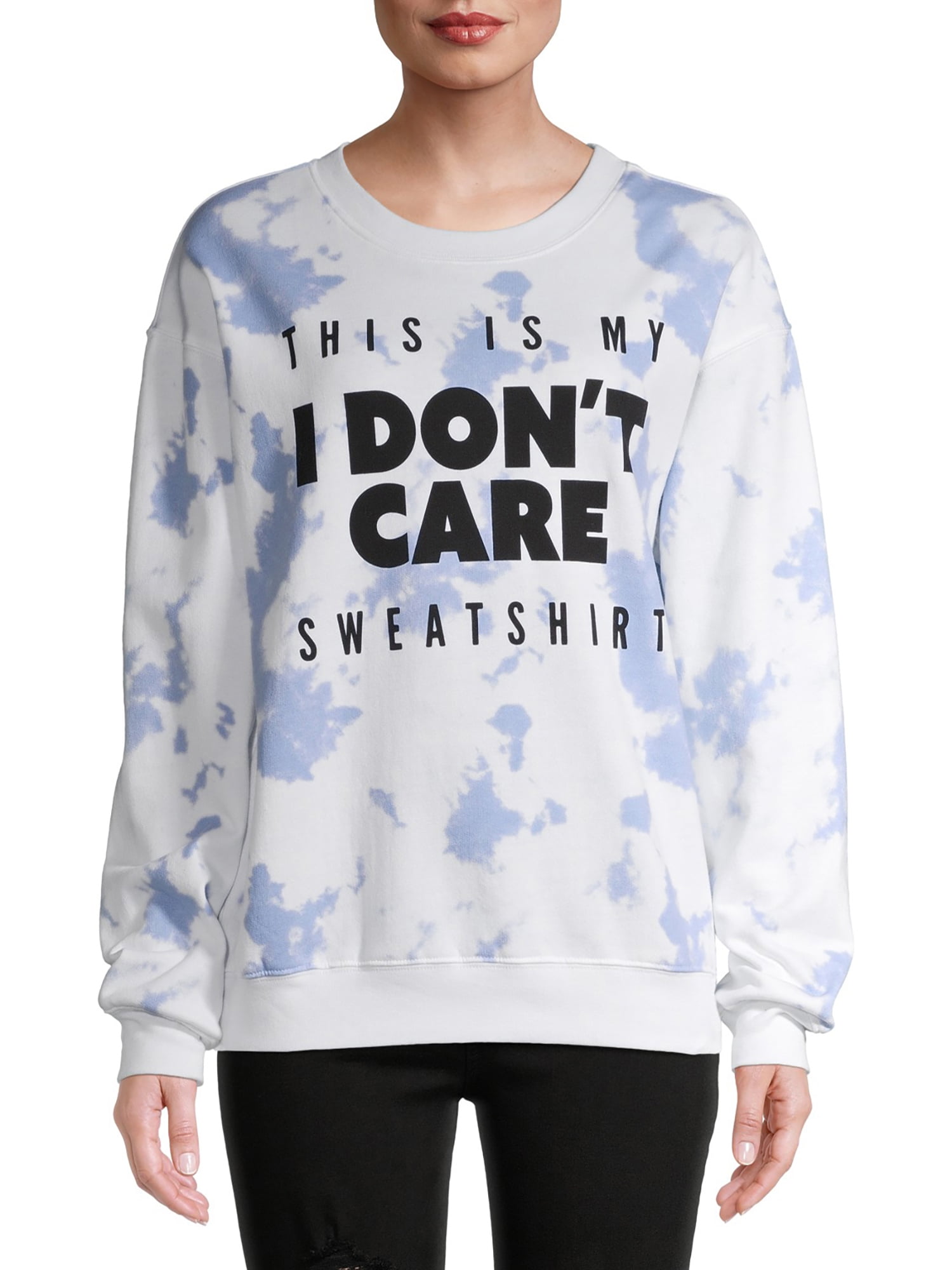 tie dye graphic sweatshirt