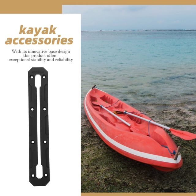 USHOBE 1Jgo Soporte Fijo De Rail Para Kayak Resistente Y Portátil Para Múltiples Embarcaciones