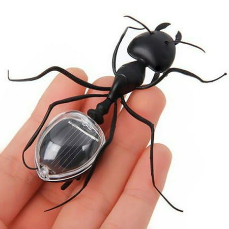 

gotofar Novelty Solar Powered Walking Ant Children Funny Insect Educational Toy Gift