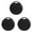 Black 3PCS, variant on No Subscription Vehicle Tracker, 2-Year Battery GPS Device for Cars, Bikes and Luggage, Apple Find My Enabled, Waterproof Hidden Tracking with No Monthly Fees 2PCS