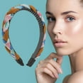 thumbnail image 6 of Unique Bargains 1 Pc Toothed Woven Headbands for Women Coffee Color, 6 of 6