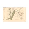 thumbnail image 4 of Historical Civil War Map - Alabama Virginia Tennessee Rebel Defenses - Bien  1895 - 23 x 36.67 - Vintage Wall Art, 4 of 5