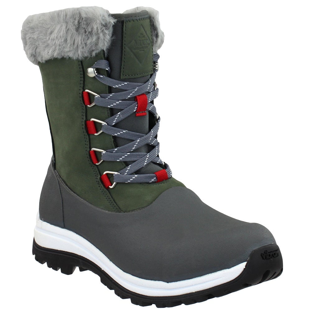 Muck Boot Company - Muck Boot Apres Lace Arctic Grip Womens Boots Mid ...