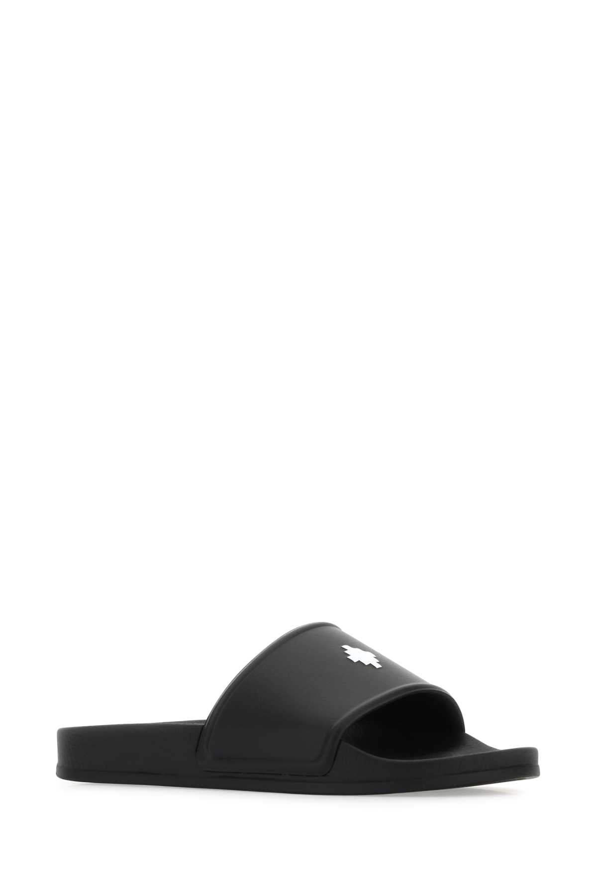 BURLON Black rubber slippers - Walmart.com