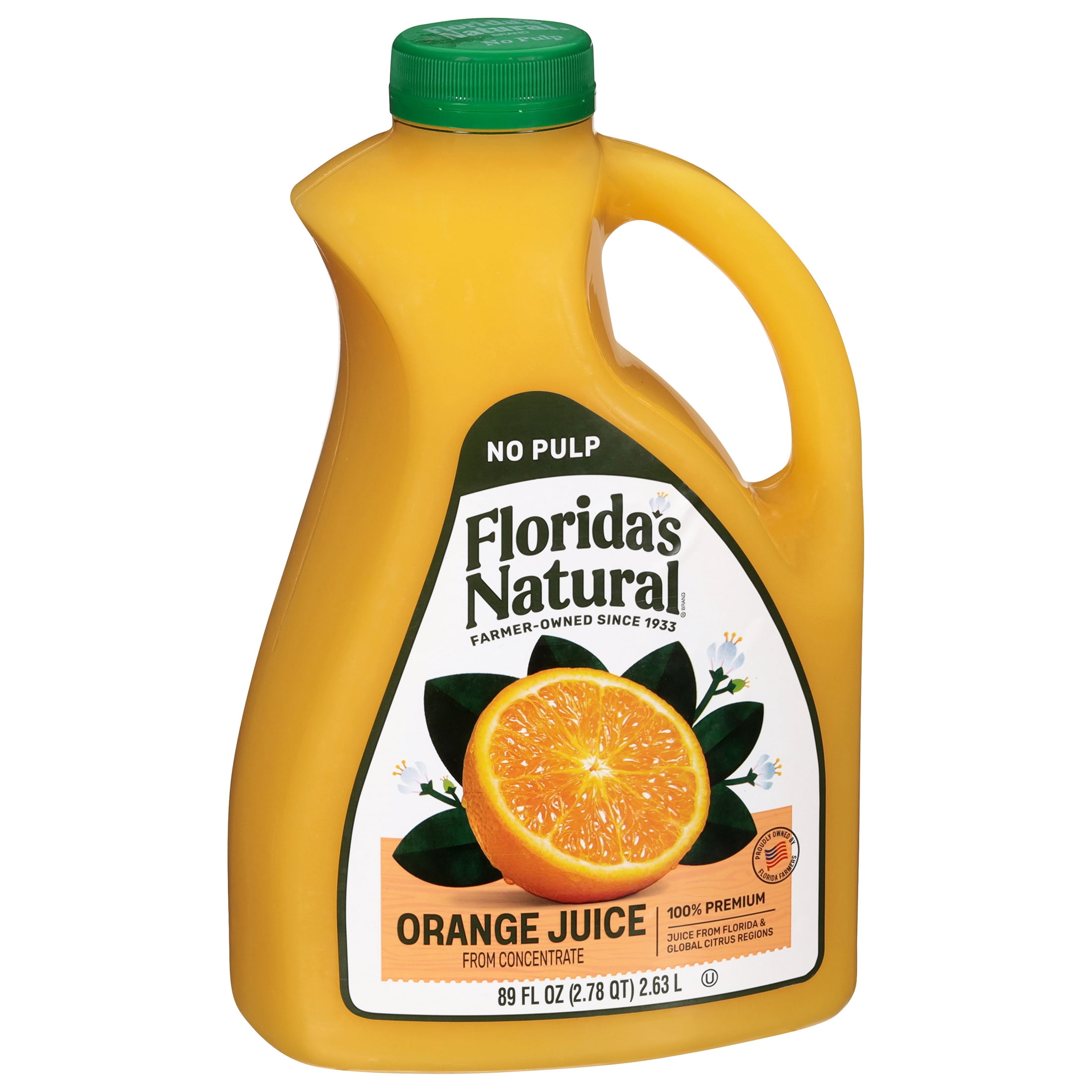 Florida's Natural Orange Juice No Pulp 89 oz