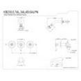 thumbnail image 2 of Kingston Brass KB235AL Victorian Tub & Shower Faucet, Oil Rubbed Bronze, 2 of 2