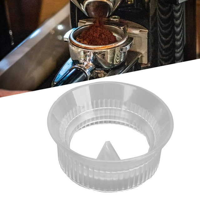 Moka Coffee Distributor, Splash Proof Dosing Funnel Coffee Dosing Ring Easy Operation Moka Pot Dosing Funnel For Single And Dual Valve