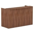 thumbnail image 4 of Alera Valencia Series Reception Desk with Transaction Counter, 71" x 35.5" x 42.5", Modern Walnut, 4 of 5