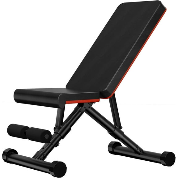 The Ajustable Weight Bench for Home Gym, Foldable Workout Bench for Full Body Exercise or Strength Training, 795LBS Capacity Incline Decline Sit Up Exercise Bench Press